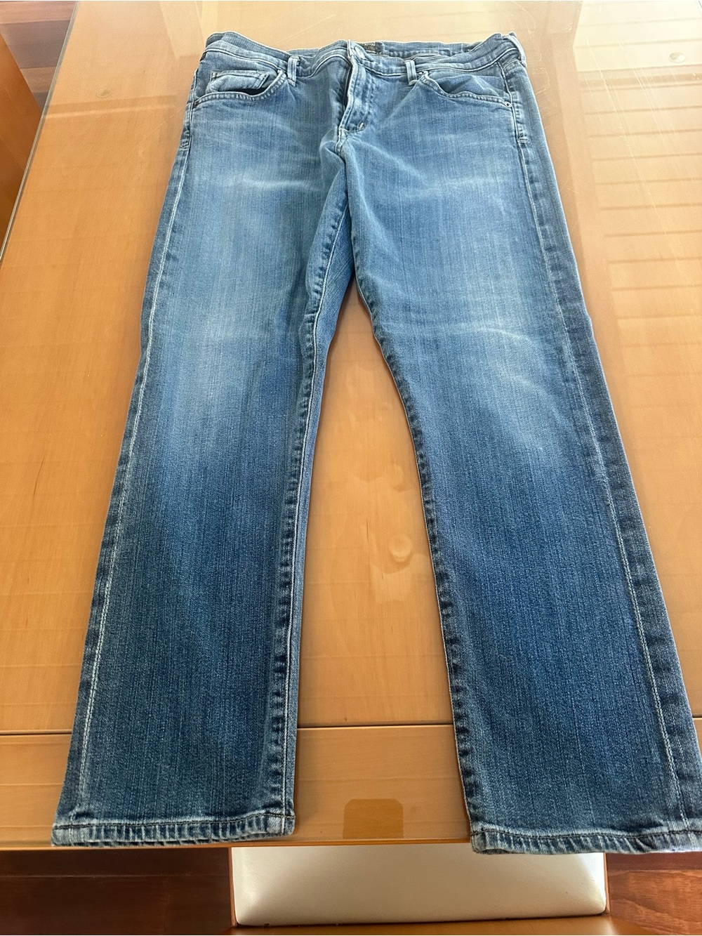 Citizens Of Humanity Light Wash Straight-Leg Jeans